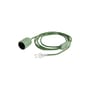 Sistema di sospensione elettrica Common tessuto verde / Set di cavi in tessuto da 4 metri, rosa, Presa E29 - Hay