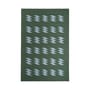 Tapis Rytm vert / 195 x 133 cm - Laine - & klevering