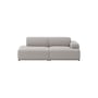 Canapé droit Connect Soft / Configuration 2 - Accoudoir droite / L 207 cm - Muuto