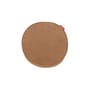 Kissen Pill Cord textil braun / Ø 70 cm - 100% Recycling / Cordsamt - Fatboy
