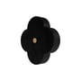 Patère Andrée bois noir Small / Ø 7 cm - Hartô