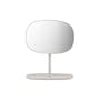 Specchio da appoggiare Flip metallo beige / Svuotatasche - Normann Copenhagen
