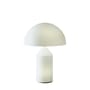 Atollo Medium Table lamp glass white Verre / H 50 cm / Vico Magistretti, 1977 - O luce