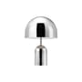Bell LED Wireless rechargeable lamp plastic material silver - Tom Dixon