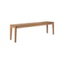 Bok OUTDOOR Bench natural wood / L 162 cm - 3 persons - Ethnicraft