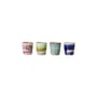 Set de 4 coquetiers 70s ceramics céramique / Ø 4,5 x H 5 cm - HK LIVING