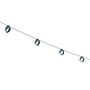 Hoopik LED Outdoor luminous garland plastic material blue LED / Outside - 12 metres / Bluetooth - Fermob
