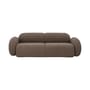 Sofa Magola textil braun / L 228 cm – 3-Sitzer - Bloomingville