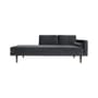 Méridienne Wind / Accoudoir droite - L 200 cm / Velours - BROSTE COPENHAGEN