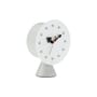 Orologio da posare Desk Clock - Cone Base Clock metallo bianco / Di George Nelson, 1947-1953 - Vitra