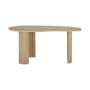 Schreibtisch Boomerang holz natur / 160 x 83 cm - Ethnicraft