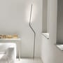 Stehleuchte Neo LED metall schwarz / H 205 cm - Schwenkbar - Nemo