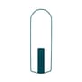 Vaso Itac metallo blu / Cilindrico - L 26 x H 76 cm - Fermob