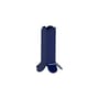 Bougeoir Arcs Small métal bleu / H 9 cm - Hay