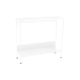 Console Picolino métal blanc / L 93 x P 31 x H 85 cm - Fermob