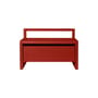Panchina bimbi Little Architect legno rosso / Mobile contenitore con cassetto scorrevole - En&ls 60 cm - Ferm Living