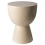 Hocker Tip Tap plastikmaterial beige / Kunststoff lackiert - POLSPOTTEN
