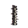 Porte-bouteilles mural Ptolomeo Vino métal marron / H 75 cm - Opinion Ciatti