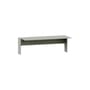 Scaffale Pli Floating metallo verde / 45 x 20 cm - TIPTOE