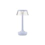 Schnurlosleuchte Bon Jour Unplugged plastikmaterial blau / LED - Sensitiver Variator - Flos