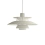 Sospensione PH 5 Mini metallo grigio / Ø 30 cm - Poul Henningsen, 1958 - Louis Poulsen