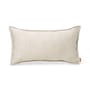 Coussin d'extérieur Desert tissu blanc / Bouteilles plastique recyclées - 53 x 28 cm - Ferm Living