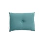 Kissen Dot Lin textil blau / 60 x 45 cm - Hay