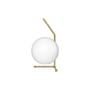 Lampe de table IC T1 Low verre or / Ø 20 x H 38 cm - Michael Anastassiades, 2014 - Flos
