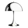 Lampe de table Panthella 320 gris argent métal /  Ø 32 x H 43,8 cm / Verner Panton, 1971 - Louis Poulsen