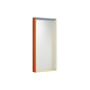 Miroir mural Colour Frame - Medium bois orange / 91 x  48 cm - Vitra