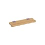 Wandregal Bracket Vague by Uchronia holz natur / L 60 cm – massive Eiche - TIPTOE