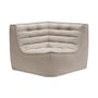 N701 Lounge Chair UK Version textile beige / UK Version - 90° square corner Unit - Ethnicraft