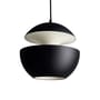 Here Comes The Sun Pendant metal black Ø 35 cm - 1970 reissue - DCW éditions