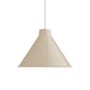 Top Pendant metal beige / Ø 38 x H 26 cm - Steel - Muuto