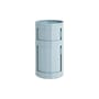 Rangement Facet High / H 66 cm - 2 portes / Avec roulettes - Hay