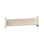 Scaffale Pli metallo bianco / L 60 x P 15 cm - TIPTOE