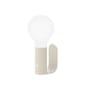 Armlehne  metall grau / Wandhalterung für die drahtlose Aplô LED Lampe - Fermob