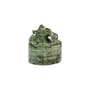 Bougie parfumée Allure Medium céramique vert / Ø 12 x H 14,5 cm - Serax
