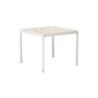 Table carrée Four Ceramic céramique blanc / 90 x 90 cm - Houe