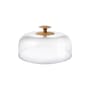 Coperchio Dressed in Wood legno naturale / Ø 32 cm - Alessi