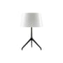 Lumière XXS Table lamp metal glass white black H 40 cm - Foscarini