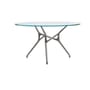 Table ronde Branch verre transparent / Jakob Wagner, 2012 - Ø 130 cm - Cappellini