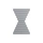 Tabouret Prince OhOh plastique gris / Philippe Starck - Kartell