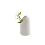 Vase Ô céramique blanc / Céramique - Moustache