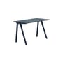 Bureau Copenhague CPH 90 2.0 bois bleu / Linoleum - 130 x 65 cm - Hay