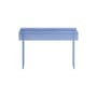 Console Simoon 09 verre bleu / L 130 x P 42 x H 80 cm - Recyclé - Glas Italia