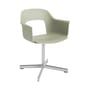 Fauteuil pivotant Layout 231 vert / Recyclé - Hay