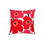 Pieni Unikko Cushion cover textile red 50 x 50 cm - Marimekko