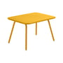 Kindertisch Luxembourg Kid metall gelb / Tisch Couchtisch - 75 x 55 cm - Fermob