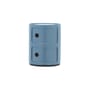 Ablage Componibili plastikmaterial blau / 2 Schubladen - H 40 cm - Anna Castelli Ferrieri, 1968 - Kartell